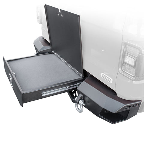 DV8 20-22 Jeep Gladiator Rear Bumper with Drawer - RBGL-03