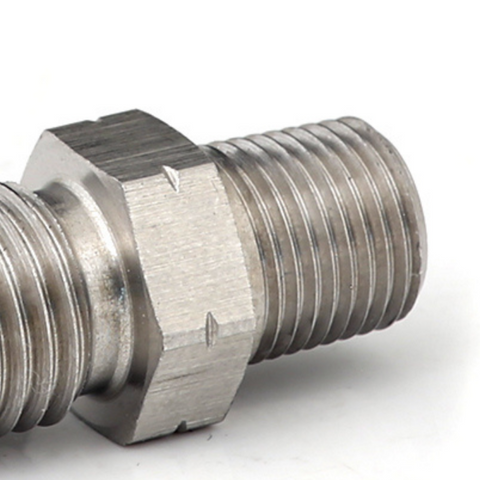 GFB 1/8in BSPT Male to -4AN Male Flare (Stainless Steel) - 3847