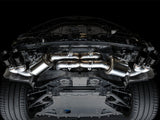 AWE Tuning 2020 Chevrolet Corvette (C8) Touring Edition Exhaust - Quad Diamond Black Tips - 3015-43159