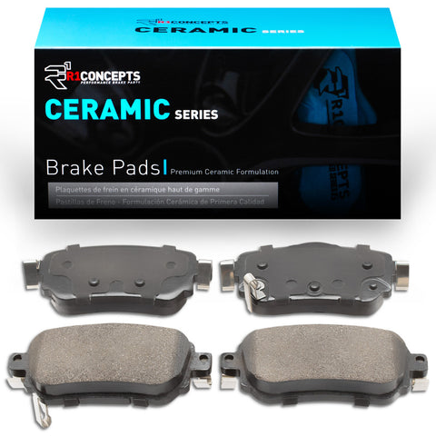 R1 17-25 Nissan Qashqai (Canada) Rear Ceramic Brake Pads - 2310-1965-00