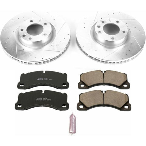 Power Stop 11-18 Porsche Cayenne Front Z23 Evolution Sport Brake Kit - K6042