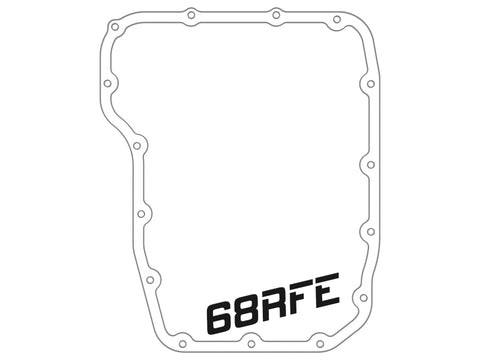 aFe Transmission Pan Raw w/ Machined Fins 13-19 Dodge Diesel Trucks L6-6.7L (td) - 46-71160A