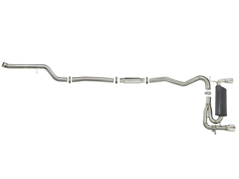 aFe MACH Force-Xp 3in 304 SS Cat-Back Exhaust w/Polished Tips 12-15 BMW 335i (F30) L6 3.0L (t) N55 - 49-36340-P