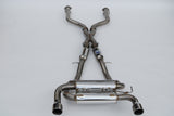 Invidia 2022+ Nissan Z 70mm Gemini Cat Back Exhaust - Rolled SS Tips - HS22N4Z7GM1RSL