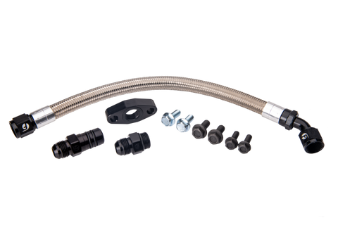 Fleece Performance Universal Cummins Turbo Drain Tube Kit (for 2nd Gen Swaps) - FPE-CTDT-KIT