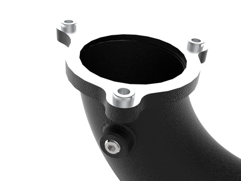 aFe 17-22 BMW 540i (G30/G31/G38) B58 L6 3.0L (t) BladeRunner 3in Aluminum Hot Charge Pipe - Black - 46-20548-B