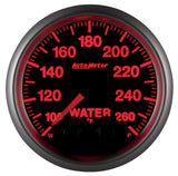 Autometer Elite 52mm 100-260 Degrees F Water Temperature Peak and Warn Gauge w/ Electronic Control - 5654