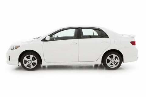 AVS 09-13 Toyota Corolla Ventvisor In-Channel Front & Rear Window Deflectors 4pc - Smoke - 194073