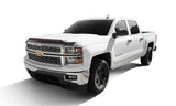 AVS 16-18 Chevrolet Silverado 1500 Low Profile Aeroskin Lightshield Pro - Black - 953123