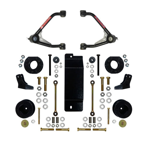 Skyjacker 2015-2016 GM 1500 SUV 4WD (w/Cast UCA) 3.5-4in UCA Lift Kit w/Rear Shock Brackets - C15350V