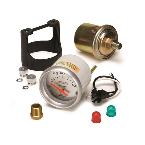Autometer Ultra-Lite 52mm 0-100 PSI Electronic Oil Pressure Gauge - 4327