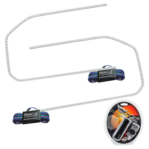 Oracle 16-18 GMC Sierra Headlight DRL Upgrade Kit - ColorSHIFT - 1320-330