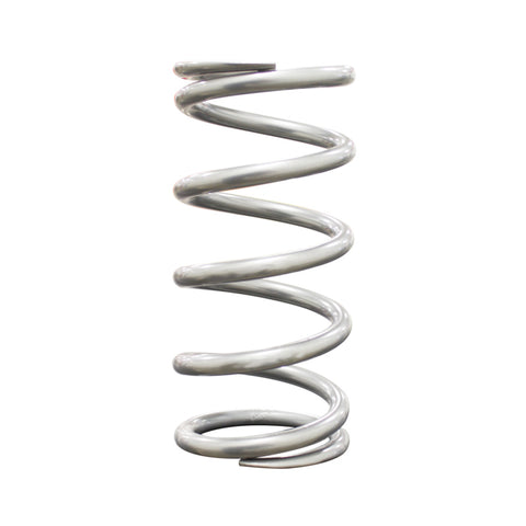 QA1 2-1/2in ID High Travel Spring - 7in Length x 350lbs/in - Silver Powder Coated - 7HT350
