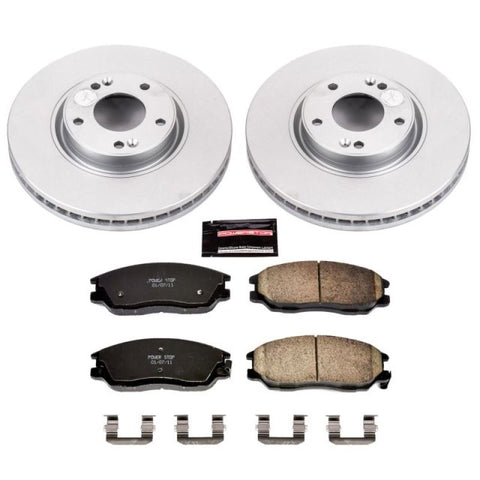 Power Stop 03-05 Hyundai XG350 Front Z17 Evolution Geomet Coated Brake Kit - CRK4557