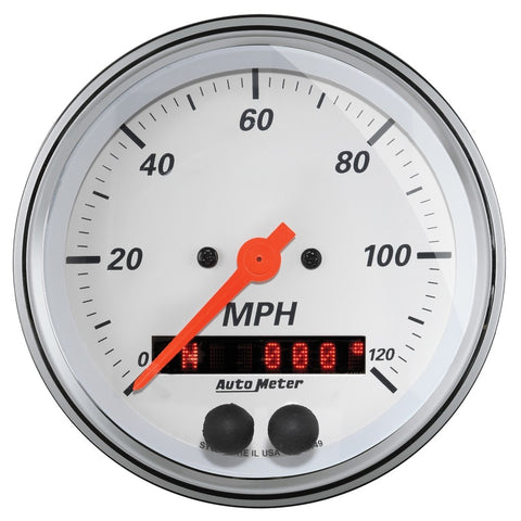 Autometer 3-3/8in 120MPH GPS Speedometer Gauge - 1349