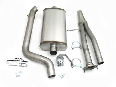 JBA 03-06 Hummer H2 6.0L 409SS Single Rear Exit Cat-Back Exhaust - 40-3023
