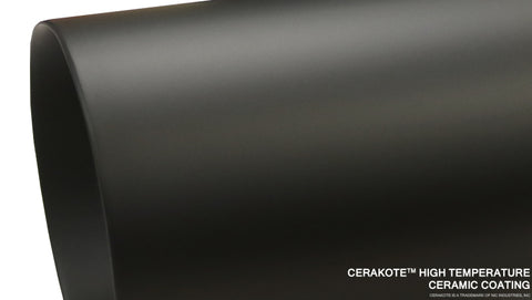 Corsa 2017-2020 Ford F-150 Raptor 3in Inlet / 5in Outlet Black Cerakote Tip Kit (For Corsa Exh Only) - 14051BPC