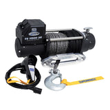 Superwinch 11500 LBS 12V DC 3/8in x 80ft Synthetic Rope Tiger Shark 11500 Winch - 1511201