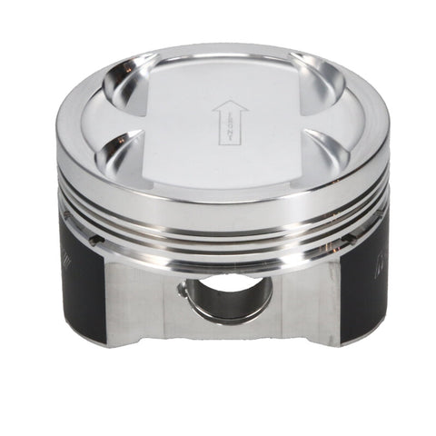 Manley 03-06 EVO VIII/IX 87.0mm-Bore +2.0mm Over Size-10.0/10.5 CR Dish Piston Set with Rings - 619220C-4