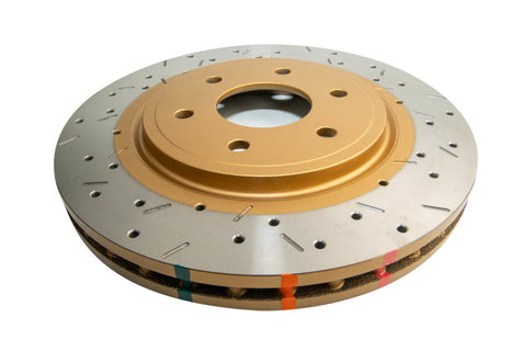 DBA 05-07 Nissan Frontier 4.0L 2WD/4WD Front Drilled & Slotted 4000 Series Rotor - 42310XS