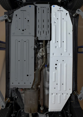 Rival 22-26 Ford Ranger Ford Maverick Hybrid Aluminum Driver Underside Skid Plate - 2333.1895.1
