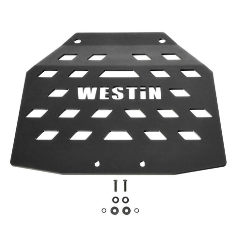 Westin/Snyper 18-21 Jeep Wrangler JL Transfer Case Skid Plate - Textured Black - 42-21085