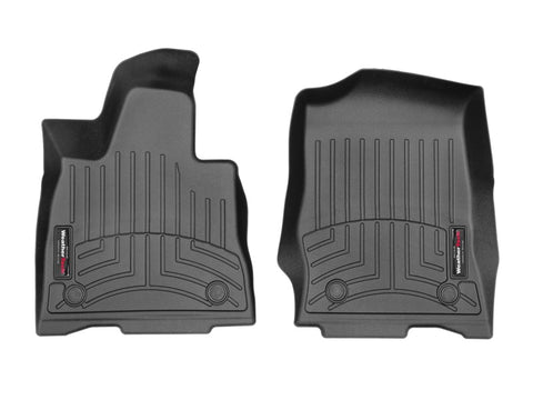 WeatherTech 2020+ Lincoln Aviator Front FloorLiner - Black - 4415761