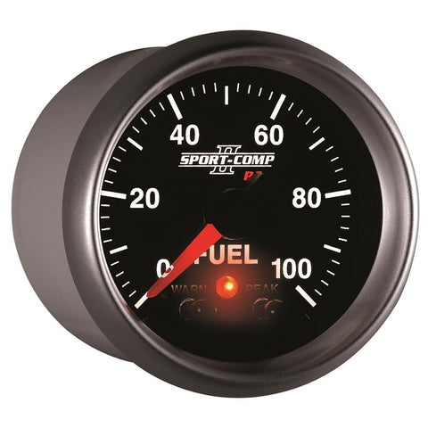 Autometer Sport-Comp II 52mm 0-100 PSI Fuel Pressure Gauge - 3671