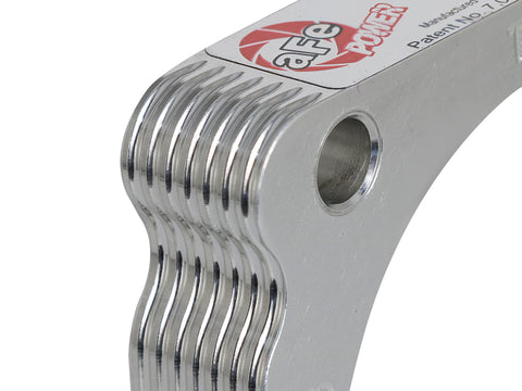 aFe 01-16 Nissan Patrol (Y61) L6-4.8L Silver Bullet Throttle Body Spacer - 46-36006