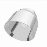 MagnaFlow Tip Stainless Double Wall Round Single Outlet Polished 4.5in DIA 2.5in Inlet 5.75in Length - 35224