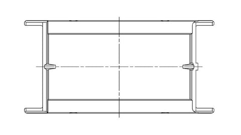 ACL Chevrolet V8 400 Race Series Engine Crankshaft Main Bearing Set - 5M1038HX-STD