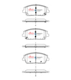DBA 2020+ Hyundai Palisade Street Series Front Brake Pads - DB15169SS