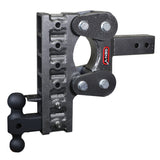 Gen-Y The Boss Torsion-Flex 2.5in Shank 10in Drop 10K Hitch w/GH-031 Dual-Ball/GH-032 Pintle Lock - GH-2326