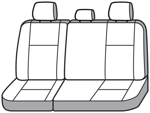 Covercraft 24-26 Toyota Tacoma Carhartt Super Dux PrecisionFit Custom 2nd Row Seat Covers - Gravel - GTT4385COGY