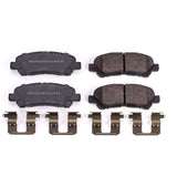 Power Stop 08-13 Toyota Highlander Rear Z17 Evolution Ceramic Brake Pads w/Hardware - 17-1325
