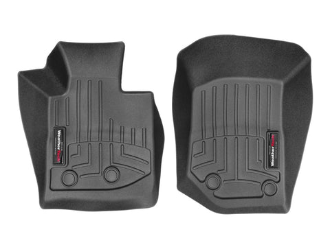 WeatherTech 94-99 BMW 3 Series / 98-99 M3 Convertible Only Front FloorLiners - Black - 449101