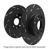 EBC 91-92 BMW 318 1.8 (E30) USR Slotted Rear Rotors - USR135