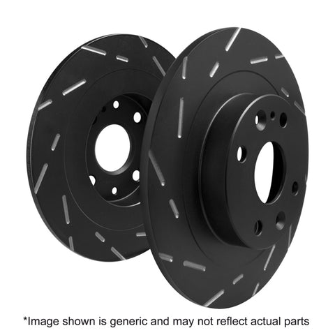 EBC 92-96 BMW 318 1.8 (E36) USR Slotted Rear Rotors - USR554