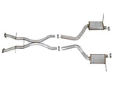 aFe MACHForce XP 12-17 Jeep Grand Cherokee WK2 SRT8 V8-6.4L 304SS Cat-Back Exhaust w/o Resonator - 49-38058