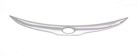 AVS 11-15 Kia Optima (Grille Fascia Mount) Aeroskin Low Profile Hood Shield - Chrome - 620045