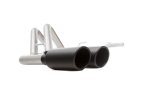 Gibson 11-18 Ram 1500 Big Horn 5.7L 2.25in Cat-Back Dual Sport Exhaust - Black Elite - 66564B