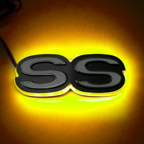 Oracle Chevrolet Camaro SS Illuminated Emblem - Amber - 3095-005