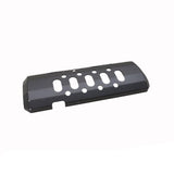 Westin/Snyper 07-17 Jeep Wrangler Muffler Skid Plate - Textured Black - 42-21045