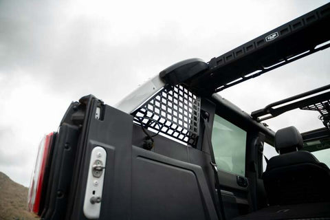 DV8 21+ Ford Bronco Pocketed Rear Window Molle Panels (Soft Top/2-Door Models) - MPBR-08