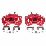 Power Stop 03-05 Hyundai Elantra Front Red Calipers - Pair - S2848