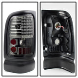 xTune Dodge Ram 1500 94-01 / Ram 2500/3500 94-02 LED Tail Lights Smoke ALT-ON-DRAM94-LED-SM - 5012807
