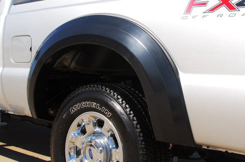 Lund 11-16 Ford F-250 Ex-Extrawide Style Smooth Elite Series Fender Flares - Black (2 Pc.) - EX314SB