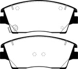 EBC 2017+ Hyundai Elantra 1.6L Turbo Redstuff Front Brake Pads - DP33053C