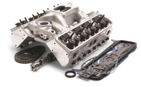 Edelbrock 435Hp Total Power Package Top-End Kit for Use On 1987 And Later SB-Chevy w/ Oe Lifters - 2097