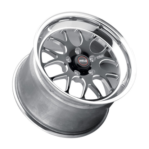 Weld S77 20x9 / 5x5in BP / 5.8in. BS Black Wheel (High Pad) - Non-Beadlock - 77HB0090C58A